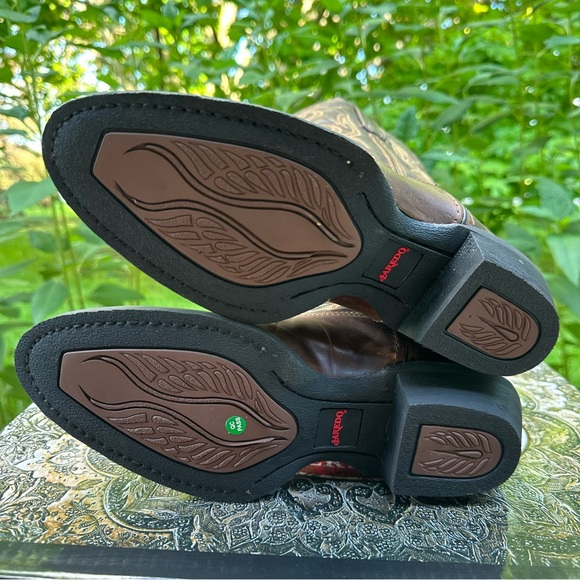 Laredo Cowboy Boots Women's Size 8M Maddie Round Toe Cowboy Boots Western - Picture 12 of 16